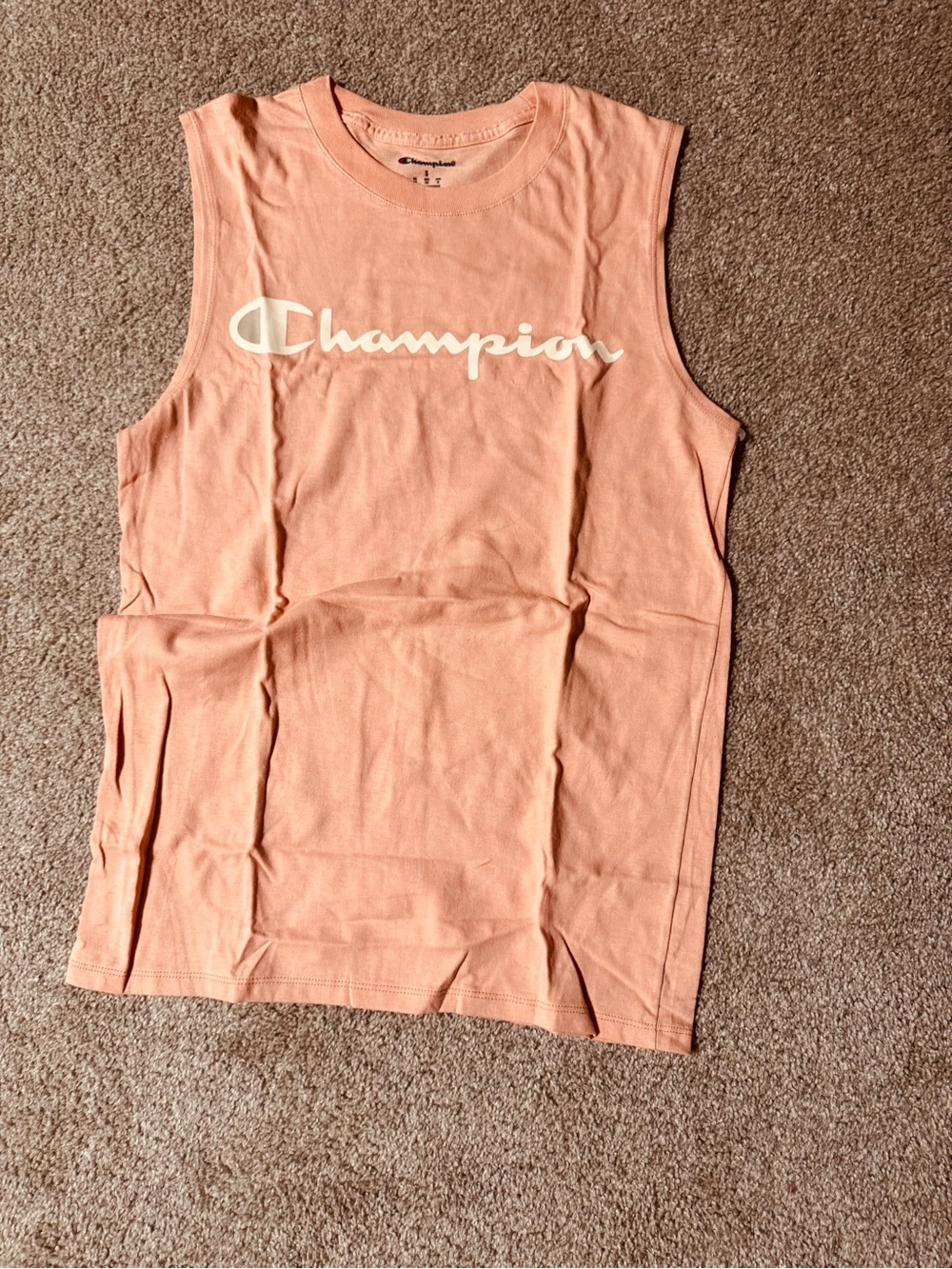 Champion Peach-Tone Crewneck Tee